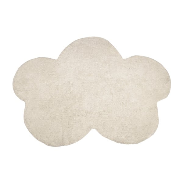 Beżowy dywan bawełniany Happy Decor Kids Cloud, 160x120 cm