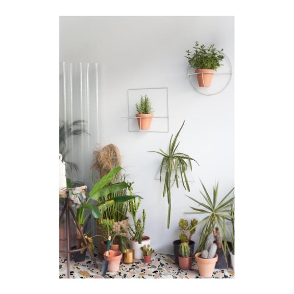 Biały uchwyt na doniczkę Really Nice Things Really Nice Things Triangle-image-2