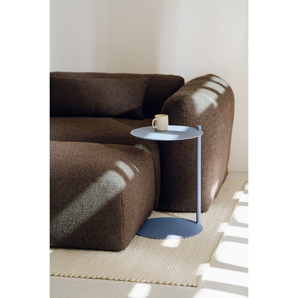 Stalowy okrągły stolik 41x40 cm Ande – noo.ma-image-1