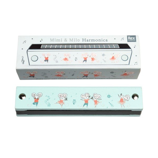 Zabawka muzyczna Harmonica Mimi and Milo – Rex London-image-3