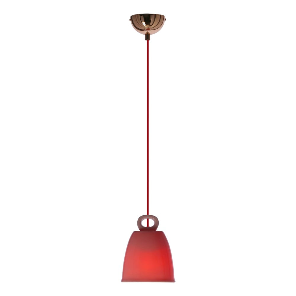 Różowy żyrandol dziecięcy z ceramicznym kloszem Sewilla – Candellux Lighting (zdjęcie 8)