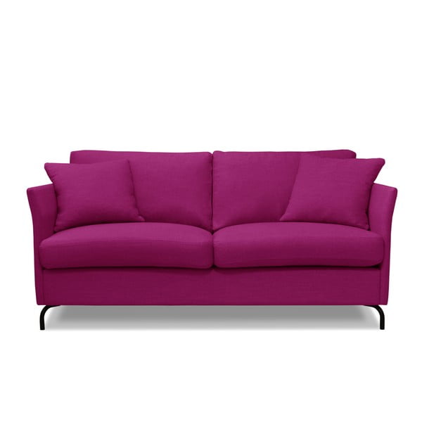 Różowa sofa trzyosobowa Windsor  & Co. Sofas Saturne