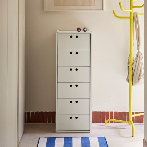 Kremowa szafka 40x118x40 cm Wally – Teulat-image-1