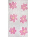 Różowo-kremowy dywan dziecięcy odpowiedni do prania 80x150 cm Cute Flowers Pink – Vitaus