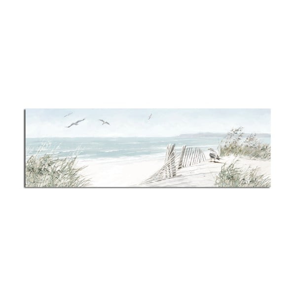 Obraz Styler Canvas Watercolor Dune, 45x140 cm