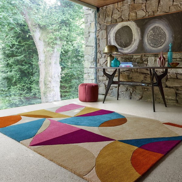 Wełniany dywan tkany ręcznie 120x170 cm Oblix – Flair Rugs-image-1