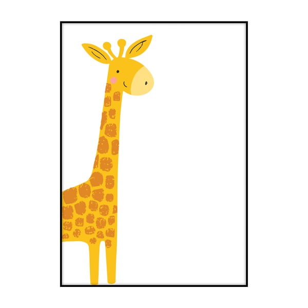 Plakat Imagioo Sweet Giraffe, 40x30 cm