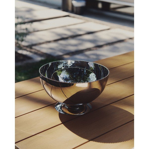 Misa ze stali nierdzewnej w kolorze srebra ø 25,5 cm Nirela – Kave Home-image-3