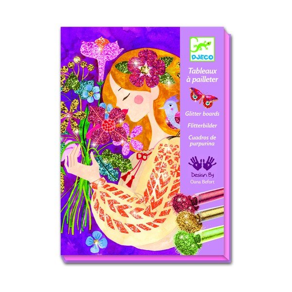 Zestaw artystyczny Djeco Flower Girls-image-2