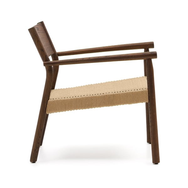 Fotel z plecionką Yalia – Kave Home-image-2