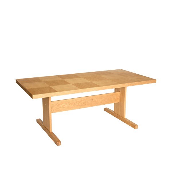 Stół w dekorze dębu 95x195 cm Skak – Hübsch