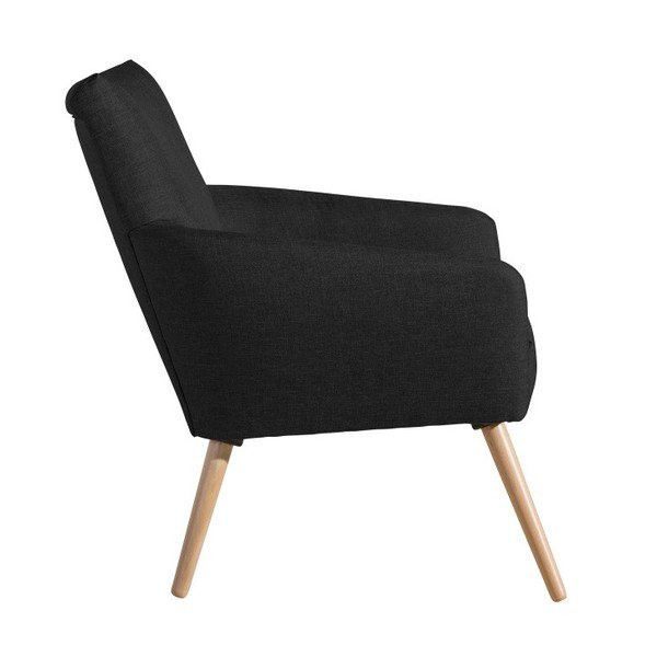 Czarny fotel Max Winzer Jörn-image-2