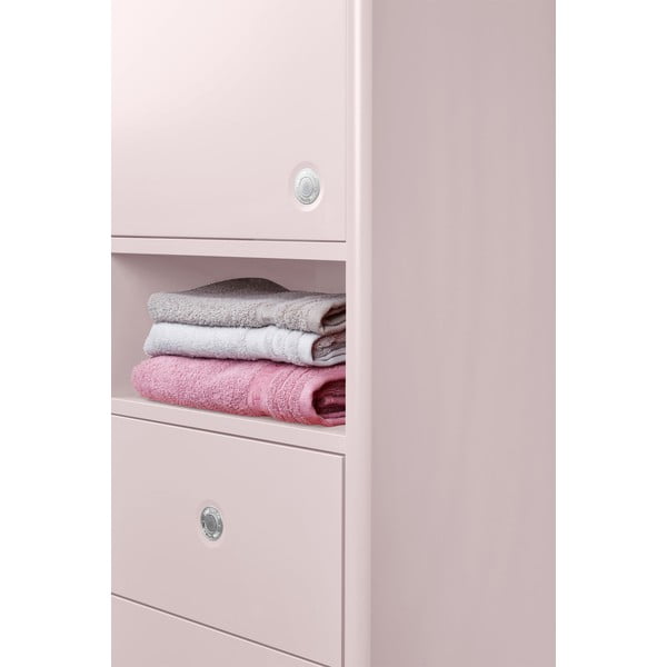 Różowa wysoka/wisząca szafka łazienkowa 40x158 cm Color Bath – Tom Tailor-image-1