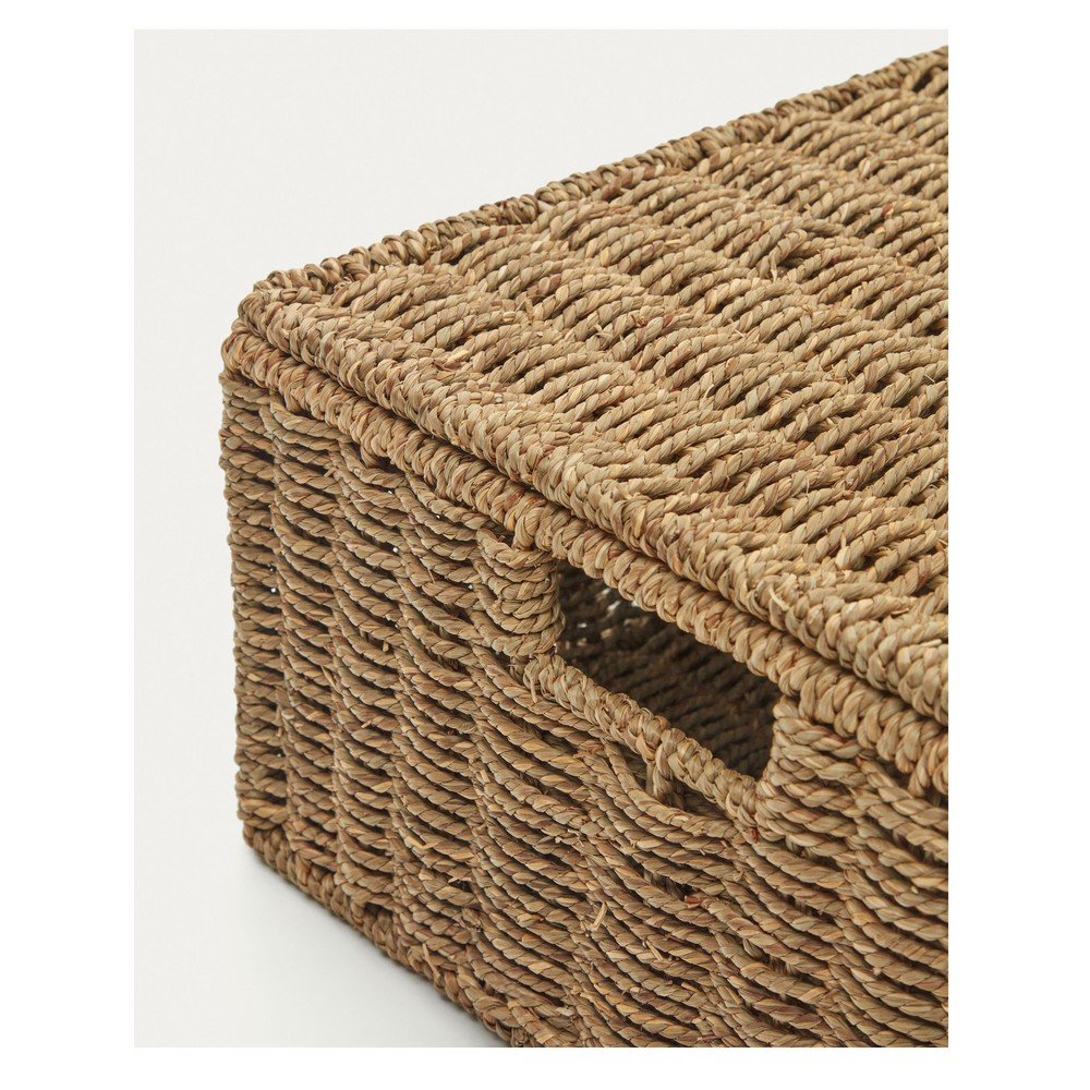 Koszyki zestaw 2 szt. z trawy morskiej 40x60x21 cm Tossa – Kave Home (zdjęcie 5)