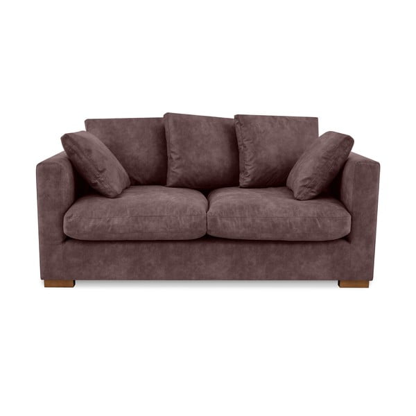 Ciemnobrązowa sofa 175 cm Comfy – Scandic