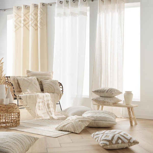 Bawełniana poduszka dekoracyjna 60x60 cm Atlas – douceur d'intérieur-image-2