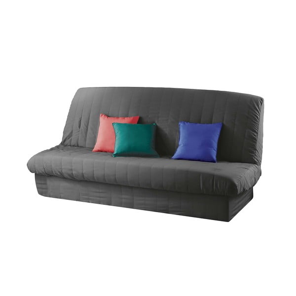 Ciemnoszary elastyczny pokrowiec na sofę 3-osobową Essentiel – douceur d'intérieur