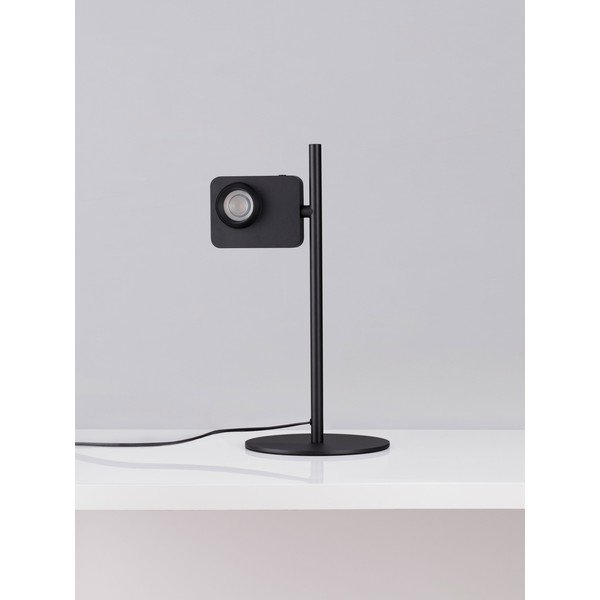Czarna aluminiowa lampa stołowa LED z elastyczną konstrukcją/ze ściemniaczem (wysokość 46 cm) Kedros – Nova Luce-image-3