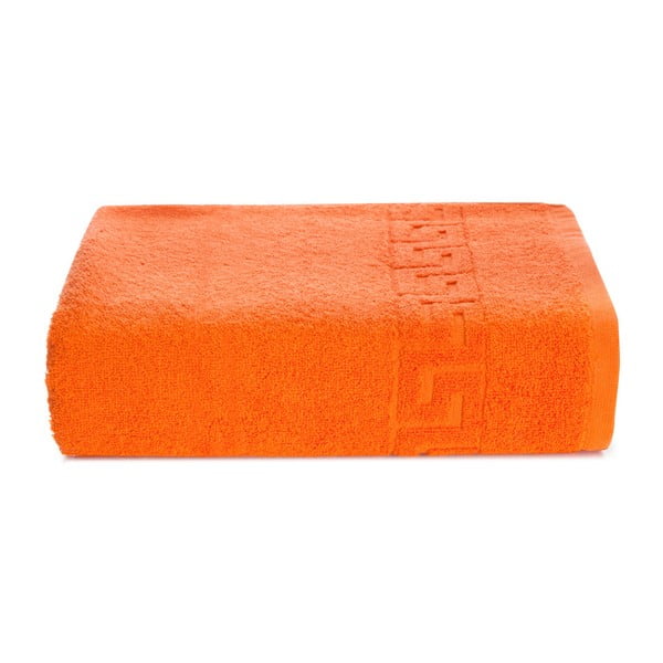 Pomarańczowy ręcznik bawełniany Kate Louise Pauline, 50x90 cm
