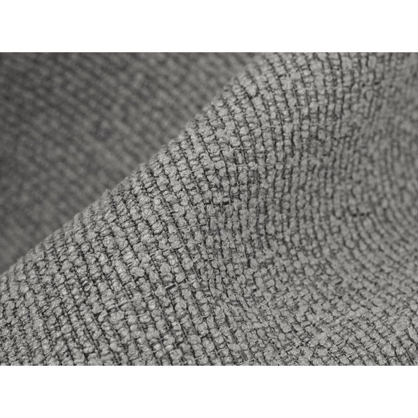 Szary podnóżek z materiału bouclé Aloha – Makamii-image-4