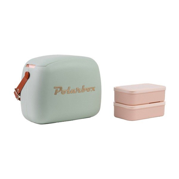 Szarozielony pojemnik chłodzący 6 l Classic Gold – Polarbox