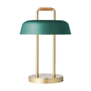 Zielona lampa stołowa Hammel Heim