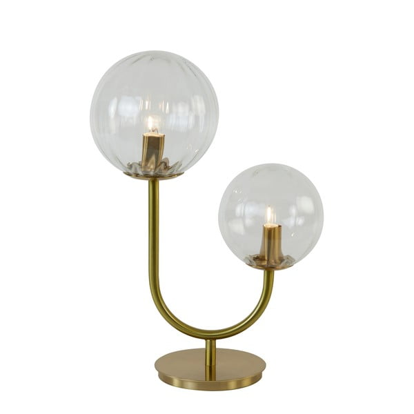 Lampa stołowa w kolorze złota (wysokość 43 cm) Magdala – Light & Living