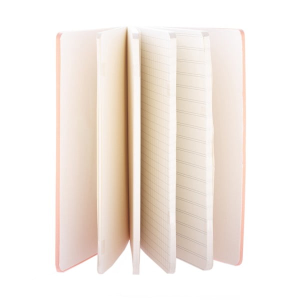 Notes Fingers, łososiowy-image-1