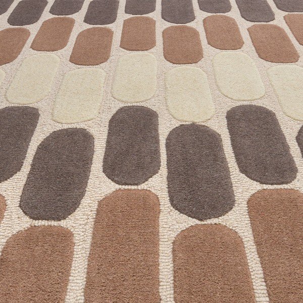 Brązowo-beżowy dywan wełniany Flair Rugs Fossil, 200x290 cm-image-2