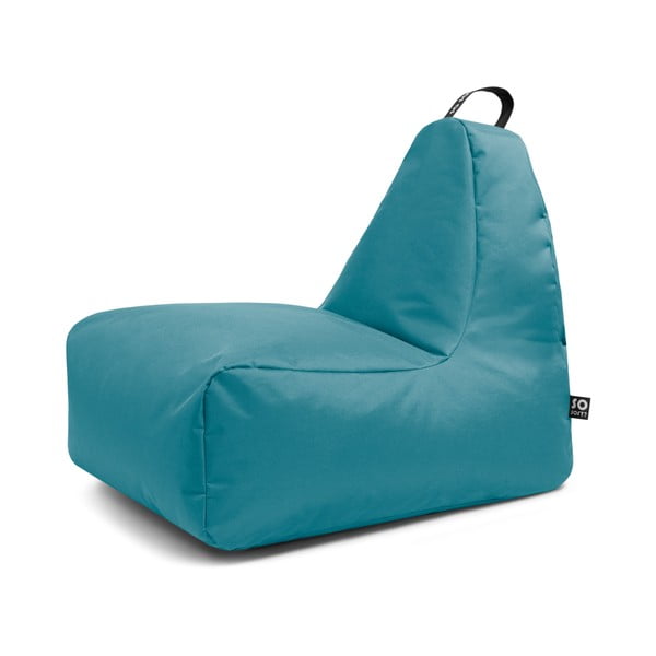Turkusowy dziecięcy worek do siedzenia Chill M – So Soft?