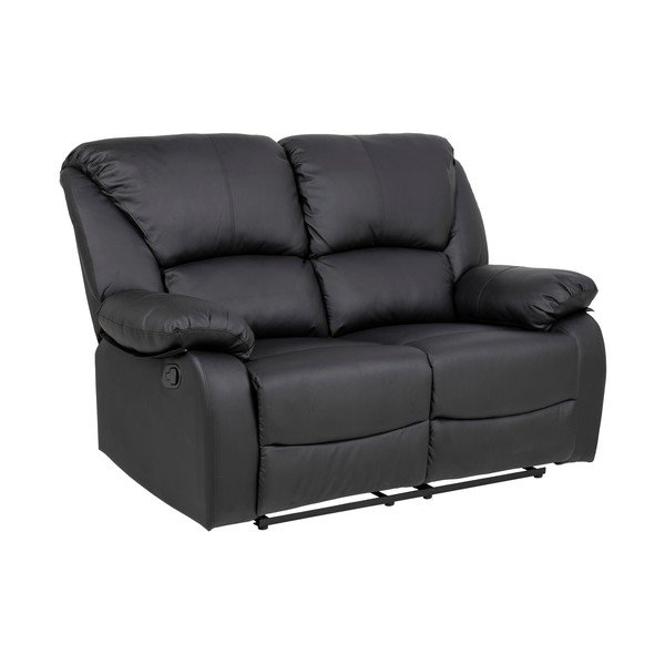 Czarna sofa 2-osobowa Actona Helsinki