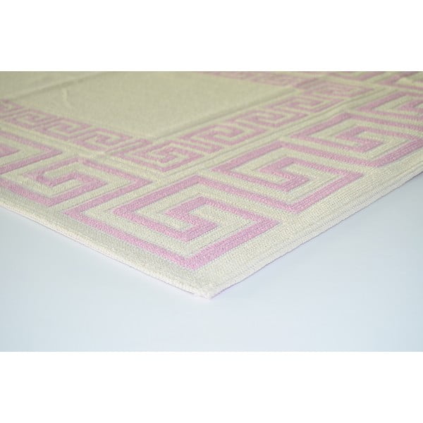 Liliowy wytrzymały dywan Versace, 120x180 cm-image-2