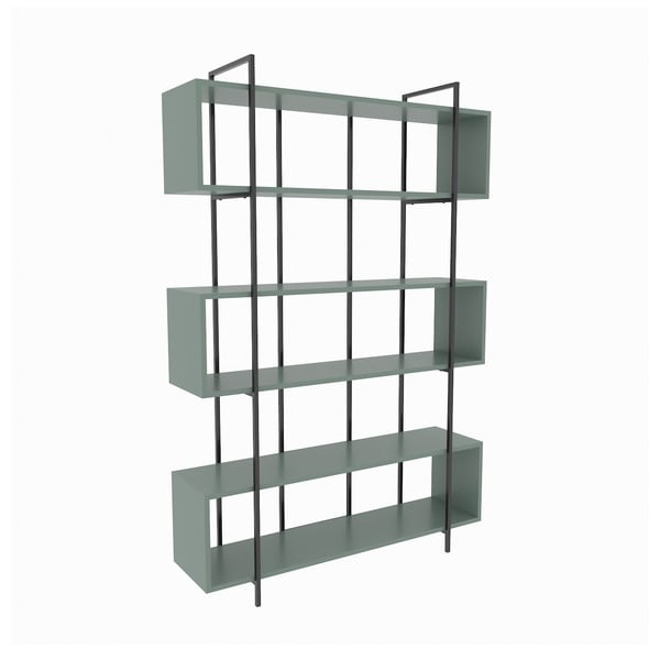 Zielony regał 120x180 cm Bruti – Kalune Design-image-2