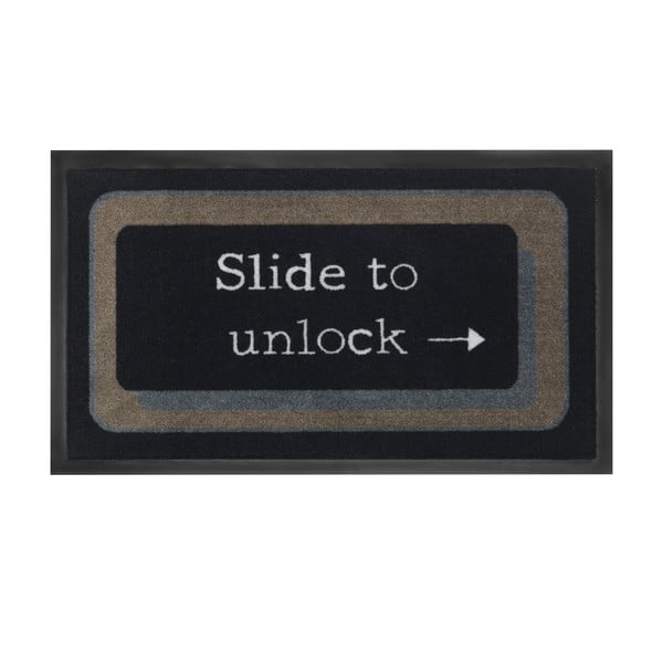 Wycieraczka Slide to unlock, 45x75 cm