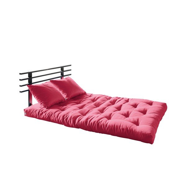 Sofa rozkładana Karup Shin Sano Black/Magenta-image-3