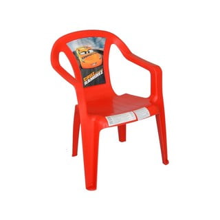 Czerwone krzesło ogrodowe Bambini Disney Cars – Bibl