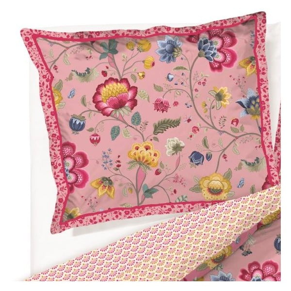 Poszewka na poduszkę Floral Fantasy Ecru, 60x70 cm
