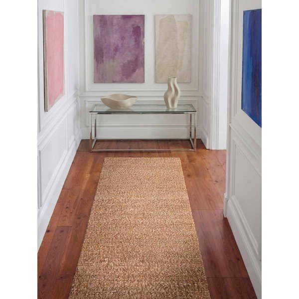 Beżowy chodnik z materiału bouclé tkany ręcznie 80x200 cm Notting Hill Portobello – Ted Baker-image-1