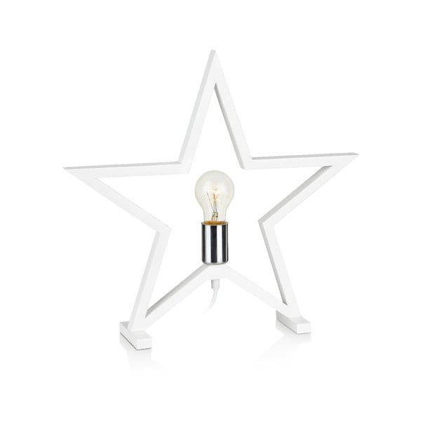 Biała dekoracja świetlna Markslöjd Marta, wys. 42 cm-image-1