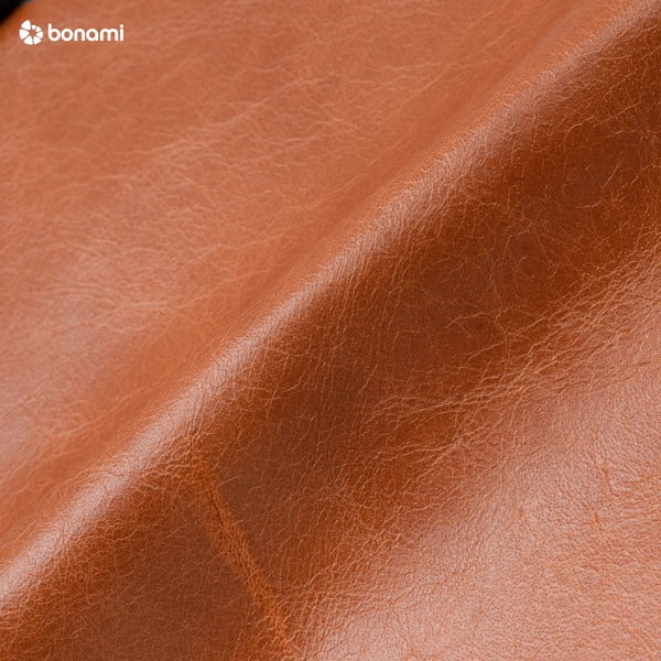 Brązowa skórzana sofa 193 cm Nesbo – MESONICA-image-1