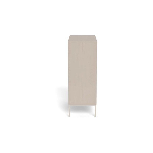 Szara komoda z melaminy 80x110x40 cm Palmdale – Actona-image-3