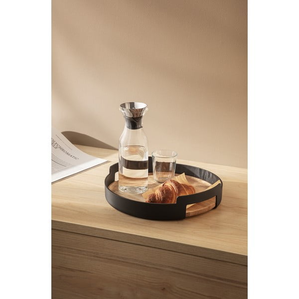 Drewniana taca Eva Solo Nordic, ø 35 cm-image-1