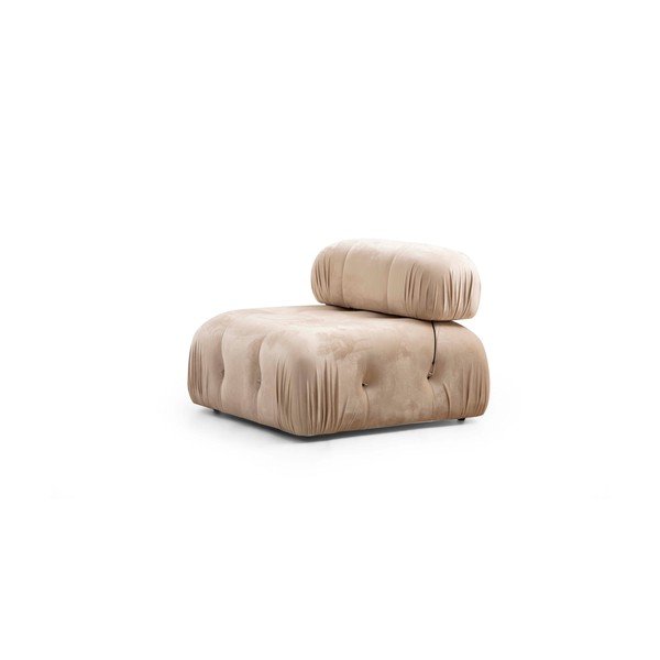 Beżowa aksamitna sofa 288 cm Bubble – Artie-image-3