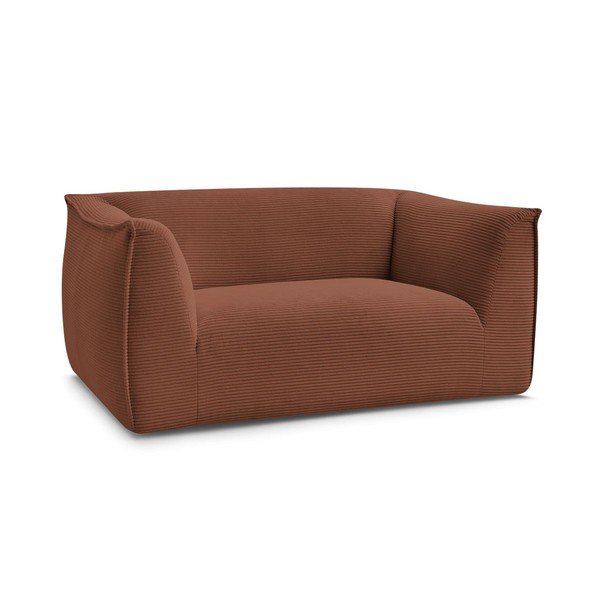 Pomarańczowa sztruksowa sofa 170 cm Giorgia – Bobochic Paris-image-2