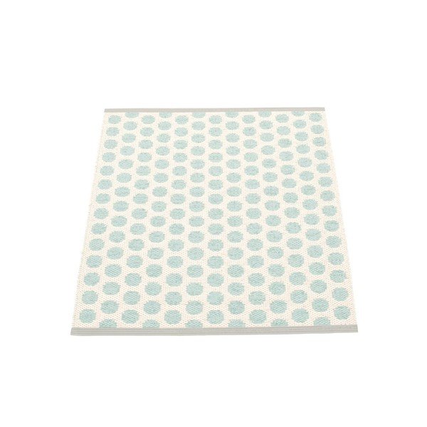 Miętowy dywan odpowiedni na zewnątrz 70x90 cm Noa Pale Turquoise – Pappelina