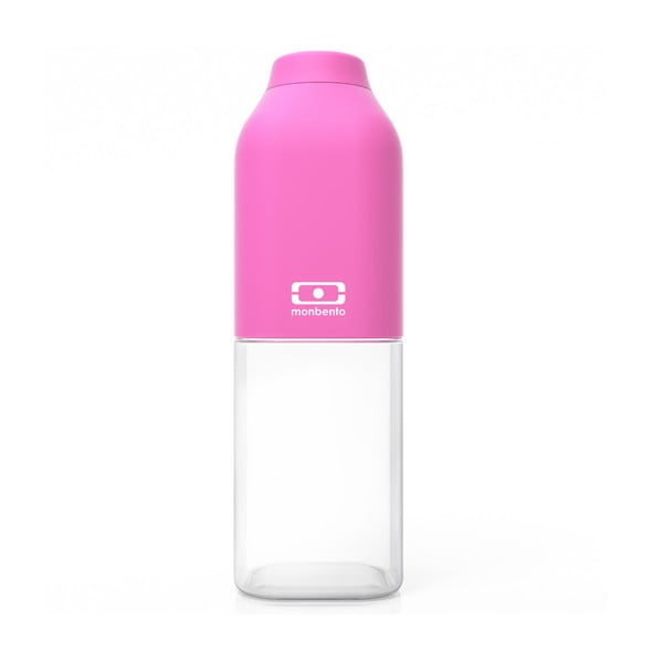 Różowa butelka Monbento Positive Pink, 500 ml