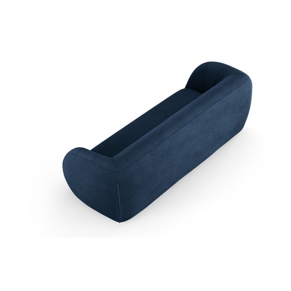 Niebieska sofa z materiału bouclé 230 cm Essen – Cosmopolitan Design-image-3