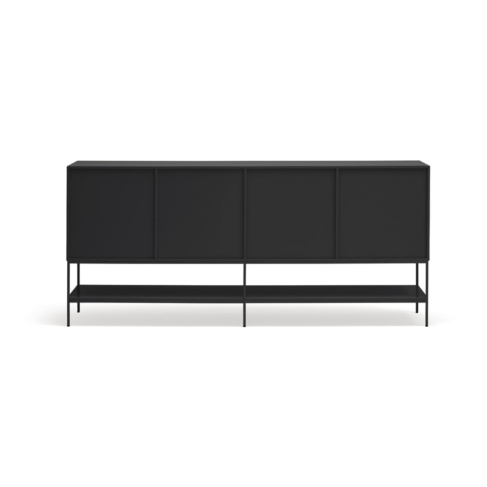 Czarna komoda 220x98x45 cm Platt – Teulat (zdjęcie 3)