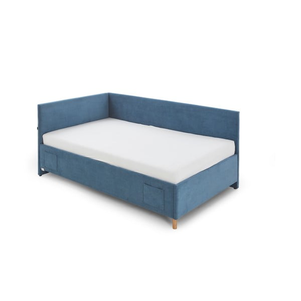 Niebieskie łóżko dziecięce 90x200 cm Cool – Meise Möbel