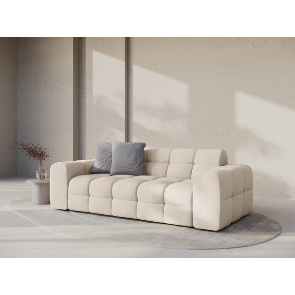 Beżowa sofa 222 cm Kendal – Micadoni -image-1